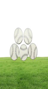 Cały 100pcllot 8 mm baseball Slajd Charm DIY Sport Akcesorium do dopasowania do bransoletki pasma Bransoletka 8 mm 7982121