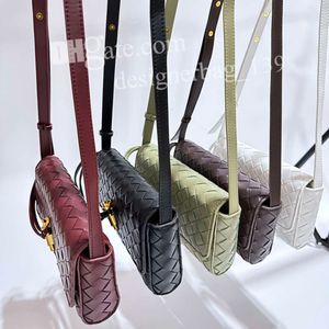 10a dokuma deri tasarımcı çantası andiamo crossbody çanta kadın omuz çantaları lüks erkekler messenger çanta flep mini debriyaj çanta