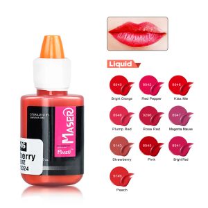 Inks 10ml Tattoo Microblading Paint Ink Pigment For Semi Permanent Makeup Lip Eyebrow EyeLiner Tint Consumables Tattoo Ink