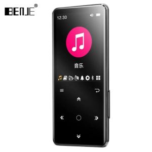 Player original Benjie Hifi mp3 player de música sem perda de áudio portátil Players de áudio FM ebook Voice Bluetooth MP3 Player