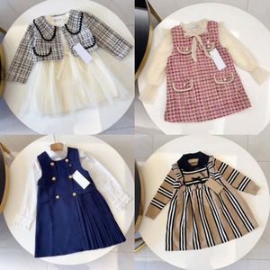 Designer de crianças vestido de bebê vestidos de garotinha