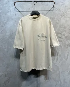 남자 플러스 티 폴로 둥근 티셔츠 목이 자수 및 인쇄 된 폴라 스타일