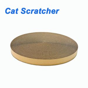 Toys Round Cat Scratch Board Replacement Core AntiScratch Honeycomb Mesh Design Cat Supplies Sharpen Nail Scrapers Toy Accessories