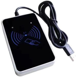 Controllo porta USB 125kHz o 13,56 MHz Mifare RFID Contactless Proximità Lettore di schede magnetiche USB per sistema di controllo degli accessi