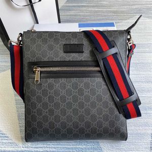 TOTE BAD WYSOKIEJ DEFINIWACJA Pojedyncza płaska wstążka Drukowana Komorska Business Crossbody Męs