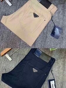 PAA -Designer Luxus Männerkleiderhose Kleidungshose Casual Hosen Modemarke Solid Color Leggings Schwarzblau Farbgeschäftsmann