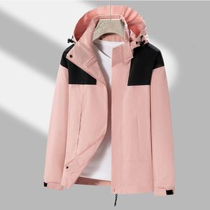 2024 New Charge Coat Men's Spring And Autumn Outdoor Single Coat Jacket Couple Single Layer Thin Mountaineering Coat Women's High