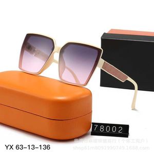 designer sunglasses New large frame sunglasses with a high-end feel fashionable and versatile for women UV resistant sunglasses live streaming glasses trend