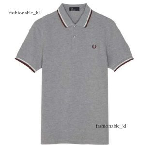 Fred Perrys Mens Basic Polo Shirt Designer Shirt Business Polo Luxus gesticktes Logo Herren Tees Kurzarm Top 765