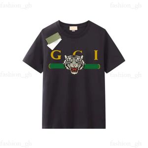 Guuchi herrar g skjorta designer t-shirt märke gu t shirt herr kvinnor kort ärm tees sommar tröjor hip hop streetwear toppar shorts kläder kläder olika färger 850