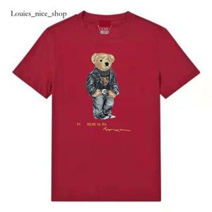 Ralp Laurens Polo Shirt Ponyball Men's Polo Original Design Classic Men's T-Shirt Pure Cotton Fabric Smooth Soft Bear Loose Ralp Laurens Polo Shirt 537 360 929 493