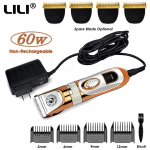 Clippers Lili ZP293 Pet Clipper Dog Cattle Rabbit Shaver 60W High Power Cat Horse Helding Scissors Máquina de corte de aparador de cabelo elétrico