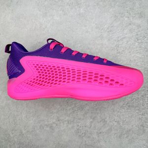 2023 AE 1 Low New Wave McDonalds Männer Basketballschuhe ae1 Anthony Edwards All Star MX Charcoal Velocity Blue Pearlized Pink Georgia Red Clay Sports Shoe Trainer
