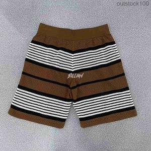 High End Buurberlyes Costumes for Women Men Spring/summer Mens Striped Printed Shorts Senior Brand Casual Summer Designer Shorts
