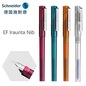 Pens Germany Schneider BK406 Fountain Pen Smooth EF Nib Riflllable Ink Cartridge Calligraphy Writting Stationery Supplies