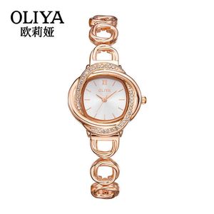 Oliya Olivia Brand Womens Watch Light Luxury Универсальные водонепроницаемые женские часы Tiktok Kwai Live