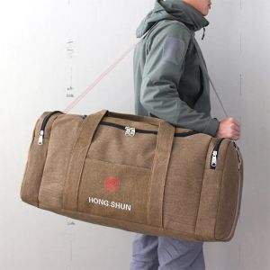 Bags Canvas Men Travel Bags Large Capacity Travel Duffel Hand Luggage Bag Multifunction Weekend Bag Sac de XA243K