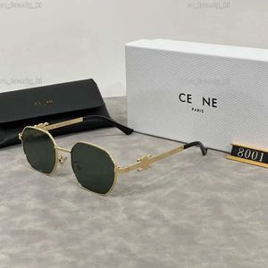 Luxusdesigner Celinr Sonnenbrille Mode Retro Styling Metal Sonnenbrille für Frauen Männer Outdoor -Reisezyklus Beste Match 434