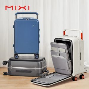 Mixi de bagagem 2023 NOVO PROJETO DA MANEIRA MANEIRA MENINA DE TRANSPORTE MULHERES MULHERES CASE TROLLEY CASE 20 POLENTE PC PC Frame M9275