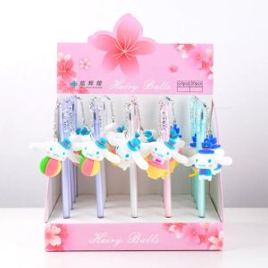 ペン20 PCS/ロットKawaii Rabbitペンダントジェルペンかわいい0.5mmブラックインクシグネチャープロモーションギフト文房具学用