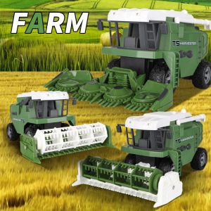 Cars RC Car Toys RC Farm Harvester Fernbedienung Spielzeugautos Engineering Bauwagen Farming Machine Kinder Jungen Kinder Geschenk