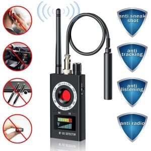 Detektor RF Sygnał Ukryta kamera anty szpiegowanie bezprzewodowe urządzenie do słuchania Finder Micro Cam Scan Magnec GPS Locator GSM Secret