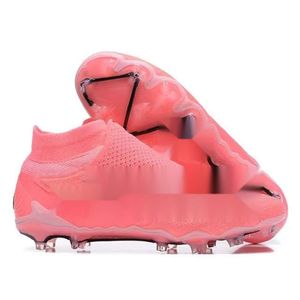 Scarpe di scarpe da palude in inglese rosa Fooball Spacchi di scarpe da calcio di calcio Scarpe da fotball per bambini da uomo e donna 366