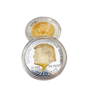 2021-2025 weź Trump America Back Coin U.S. Prezydenckie pamiątki