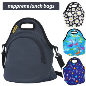 Bags Portable Lunch Bag Handheld Design Strong Insulation Performance Big Capacity Foldable Easy to Clean Camping Campus Lunch Bag