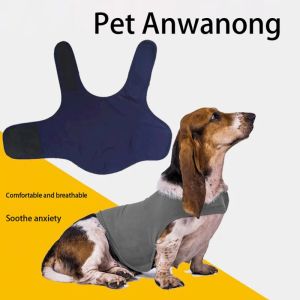 Maglioni maglioni pet cappotto anti ansia per cani da cucciolo giubbotto camicia stress sollievo involucro calmante abiti comodi abiti calci caldi caldi caldi