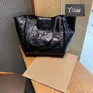 Omuz Çantaları Kadın Çantası Crossbody Siyah Yumuşak Deri Bir Taşınabilir Alışveriş Çantalar ve Çantalar Makyaj