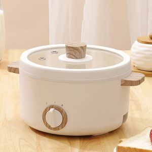 Multicookers Multifunktion Mini Cookers Electric Cooking Boiling Pot Electric Heat Pan Dormory Hushåll 12 personer Elektriska riskokare