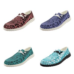 Gai Cushion Casual Men Kvinnors Independent Station Flying Woven Sports Shoes Outdoor Mesh Fashionable Mortile Gai