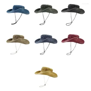 Cappelli larghi da cowboy cappello da pesca pesca pescatore ombrellone estate deve avere oggetti per ragazzi ragazze unisex uomini donne