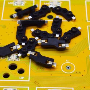 キーボードGateron Hot Swap Sockets for MX Switches DIYメカニカルキーボードHotSwap PCB