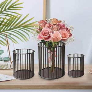 Candle Holders Decorative Candles Holder Rustic Desk Organizer Metal Tealight For Living Room Table Bedroom Wedding Party