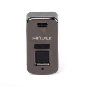 Bolsas Mini Antitheft Biométrico de trava eletrônica incorporada Bloqueio sem chave trava de impressão digital inteligente para a carteira de bolsa Backpack