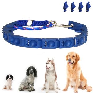 Kragen Haustiere Hunde Kommando Halsband Verstellbares Antibark -Hundetraining Halsband Halsring für guten Gehorsam kein Schock Elektrischer Drop Shipping