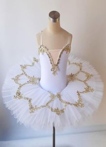 Pink Blue White Ballerina Dress Professional Ballet Tutu Child Kids Girls Adult Swan Lake Costumes Balet Dress Woman Outfits 220622119702