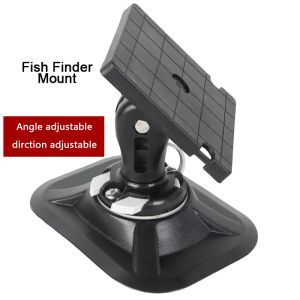 Finder Fish Finder Sireter Suporte de suporte de suporte de 360 graus giratória giratória ajustável barco de caiaque inflável portador haste