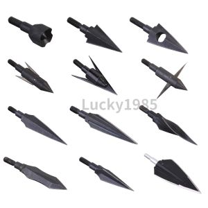 Accessories 6pcs Arrow Broadheads 90gn160gn Arrows Tips for Archery Hunting Fishing Compound Bow Crossbows Recoil Arrowheads