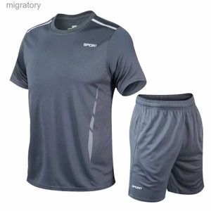 Tracce femminili da uomo abbigliamento sportivo che corre la palestra fitness e set di allenamento dimensioni 5xl estate 2022 YQ240422