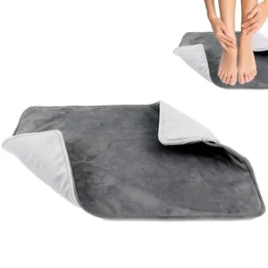 Tapetes viajar almofada de aquecimento rápido elétrica para o ombro traseiro pescoço na perna molhada calor seco