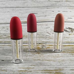 Speicherflaschen Ankunft leere Lipglossrohre Form DIY -Rohr Lippenstift Packbehälter F874