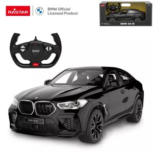 Auto Rastar BMW X6 M Serie RC Car 1:14 Skala 2.4g Fernbedienung Auto Spielzeugmodell LED Leuchten Automobilgeschenk für Kinder Erwachsene