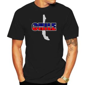 T-shirts Newest Chile T Shirt Men Antiwrinkle Boy Girl T Shirts 2022 Big Size 3xl 4xl 5xl