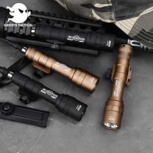 Scopes M600 M600U Surefir Hochleistungsjagd Scout Light Airsoft Tactical Mächtiger Taschenlampe für Gewehrjagd Waffe für 20 mm