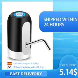 Kontrollera elektrisk vattendispenser Bärbar gallon Drinking Bottle Switch SMART Wireless Water Pump Water Treatment Appliances