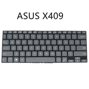 ASUS VIVOBOOK 용 미국 영어 노트북 키보드 14 X409 X409FA X409FB X409DA X409BA QWERTY 노트북 PC 키보드 0KNB02106US00 240418