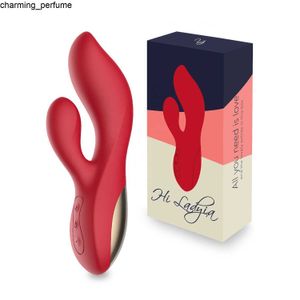 ZWFUN Rabbit Vibrators Clitoris G-Spot Stimulators 12 Vibrations Function for Adult Women Massager Waterproof Adult Sex Toy